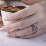 Silver Zircon Elegant Ring