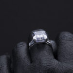 Silver Zircon Sheen Ring