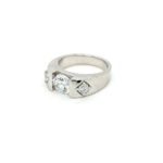 Silver Zircon Charming Ring